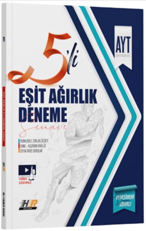 Hız ve Renk AYT Eşit Ağırlık 5 li Deneme
