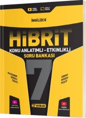 Hız Yayınları 7. Sınıf İngilizce HİBRİT Konu Anlatımlı Etkinlikli Soru Bankası