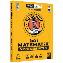 Mert Hoca Yayınları 70 Günde TYT Matematik Kampı Video Ders Kitabı 2025