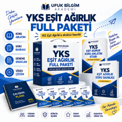 UFUK BİLGİM YKS EŞİTAĞIRLIK FULL PAKET