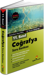 Aydın Yayınları 11. Sınıf Coğrafya Konu Özetli Soru Bankası