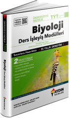 Aydın Yayınları TYT Biyoloji Üniversiteye Hazırlık Ders İşleyiş Modülleri