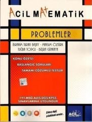 Acil Yayınları TYT Matematik Acil Problemler