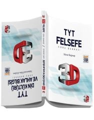 3D Yayınları TYT Felsefe ve Din Kültürü ve Ahlak Bilgisi Soru Bankası