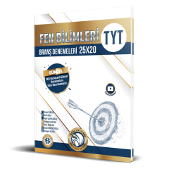 Bilgi Sarmal Yayınları TYT Fen Bilimleri 25 x 20 Branş Denemeleri