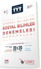 Limit Yayınları TYT Sosyal Bilimler 20 x 20 Denemeleri