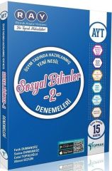 Toprak Yayıncılık AYT Sosyal Bilimler 2 Ray 15 li Denemeleri