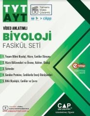 Çap Yayınları TYT AYT Biyoloji Video Anlatımlı Fasikül Seti