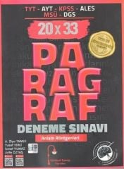 Edebiyat Sokağı TYT AYT KPSS ALES MSÜ DGS Paragraf 20 x 33 Deneme Sınavı