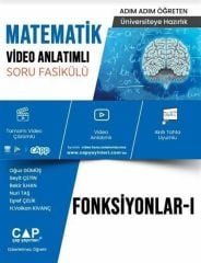 Çap Yayınları Üniversiteye Hazırlık Matematik Fonksiyonlar 1 Konu Anlatımlı Soru Bankası