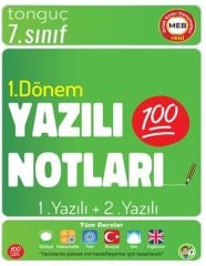 Tonguç Akademi 7. Sınıf Yazılı Notları 1. Dönem 1 ve 2. Yazılı