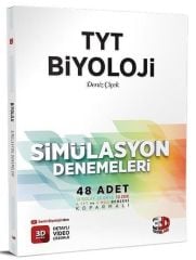 3D Yayınları TYT Biyoloji Simülasyon 48 Deneme