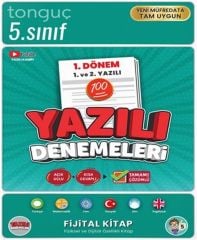Tonguç Akademi 5. Sınıf Yazılı Denemeleri 1. Dönem 1 ve 2. Yazılı