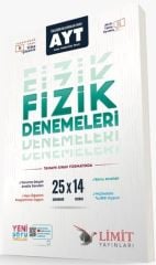 Limit Yayınları AYT Fizik 25 x 14 Denemeleri