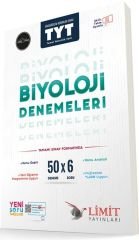 Limit Yayınları TYT Biyoloji 50x6 Denemeleri