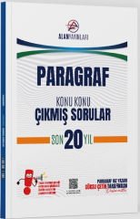 Alan Yayınları TYT MSÜ Paragraf Konu Konu Çıkmış Sorular Son 20 Yıl
