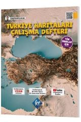 KR Akademi Coğrafyanın Kodları Türkiye Haritaları Çalışma Defteri Tüm Sınavlar İçin