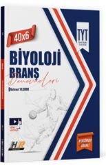 Hız ve Renk Yayınları TYT Biyoloji 40 x 6 Denemeleri