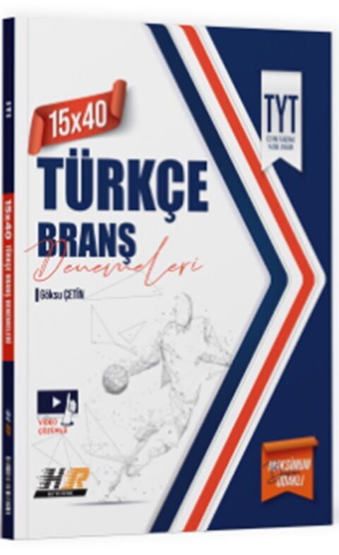 Hız ve Renk Yayınları TYT Türkçe 12 x 40 Denemeleri