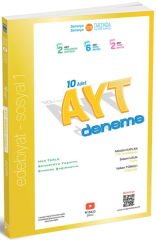 ÜçDörtBeş Yayınları AYT Edebiyat Sosyal 1 10 lu Deneme
