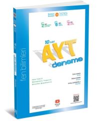 ÜçDörtBeş Yayınları AYT Fen Bilimleri 10 lu Deneme