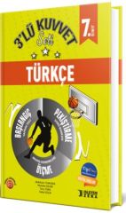 İşleyen Zeka 7. Sınıf Türkçe 3 lü Kuvvet Serisi Seti