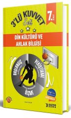 İşleyen Zeka Yayınları 7. Sınıf Din Kültürü ve Ahlak Bilgisi 3 lü Kuvvet Serisi Seti