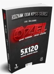 Akademi Denizi KPSS GY GK Kozmik Oda Lise Önlisans 5 x 120 Deneme