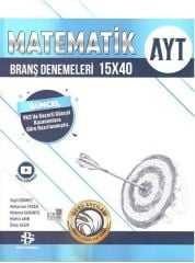 Bilgi Sarmal Yayınları AYT Matematik 15 x 40 Branş Denemeleri