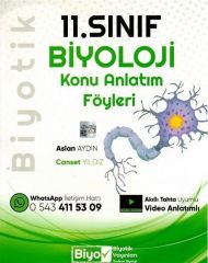 Biyotik Yayınları 11. Sınıf Biyoloji Konu Anlatım Föyleri