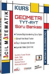 Acil Yayınları TYT AYT Geometri KURS Soru Bankası
