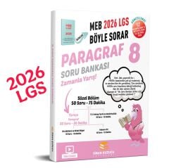 Sinan Kuzucu Yayınları 8. Sınıf 2026 Lgs Meb Böyle Sorar PARAGRAF Soru Bankası Video Çözümlü