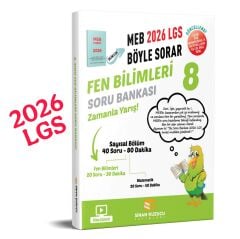 Sinan Kuzucu Yayınları 8. Sınıf 2026 Lgs Meb Böyle Sorar FEN BİLİMLERİ Soru Bankası Video Çözümlü