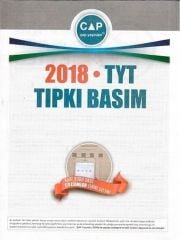 Çap Yayınları TYT 2018 Tıpkı Basım
