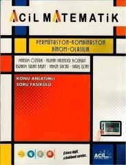 Acil Matematik Permütasyon Kombinasyon Binom Olasılık