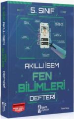 İsem Yayınları 5. Sınıf Akıllı İsem Fen Bilimleri Defteri
