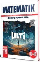 Ulti Yayınları TYT Matematik 10 x 40 Branş Denemeleri