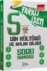 İsem Yayınları 5. Sınıf Din Kültürü ve Ahlak Bilgisi Farklı İsem Soru Bankası