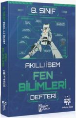 İsem Yayınları 8. Sınıf Fen Bilimleri Akıllı İsem Defteri