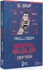 İsem Yayınları 6. Sınıf Sosyal Bilgiler Akıllı İsem Defteri
