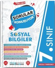 Pruva Akademi 7. Sınıf Sosyal Bilgiler Sorular Konuşuyor