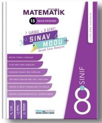 Pruva Akademi 8. Sınıf Matematik Sınav Modu 15 Deneme