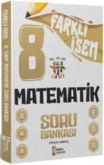 İsem Yayınları 8. Sınıf Farklı İsem Matematik Soru Bankası