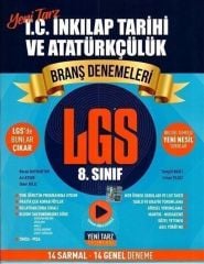 Yeni Tarz Yayınları 8. Sınıf T. C. İnkılap Tarihi ve Atatürkçülük Branş Denemeleri