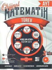 Orijinal Yayınları AYT Matematik Türev Konu Anlatımlı