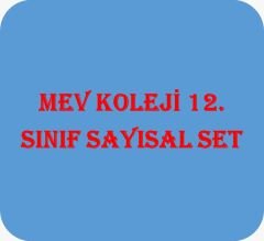 MEV KOLEJİ 12. SINIF SAYISAL SET