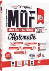 Orijinal Mikro 10. Sınıf Matematik MÖF Mikro Öğreten 5 li Fasikül Seti