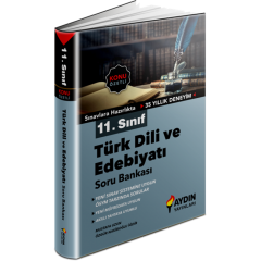 11. Sınıf Türk Dili ve Edebiyatı Konu Özetli Soru Bankası Aydın Yayınları