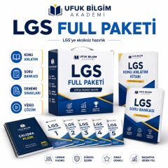 UFUK BİLGİM AKADEMİ LGS FULL PAKETİ