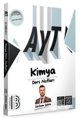 2025 AYT Kimya Ders Notları Benim Hocam Yayınları